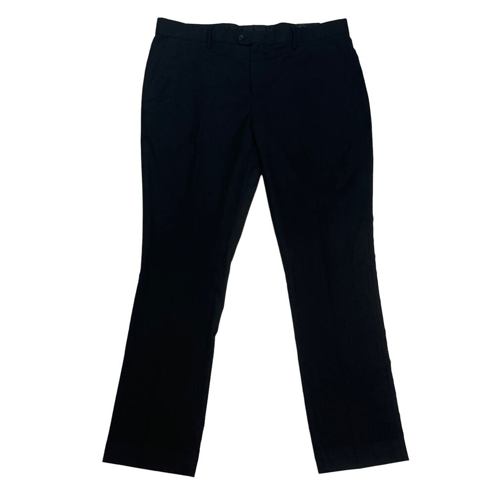 Dolce Roma Stretch Slim Fit‎ Black Mens Pants Size W38 L32